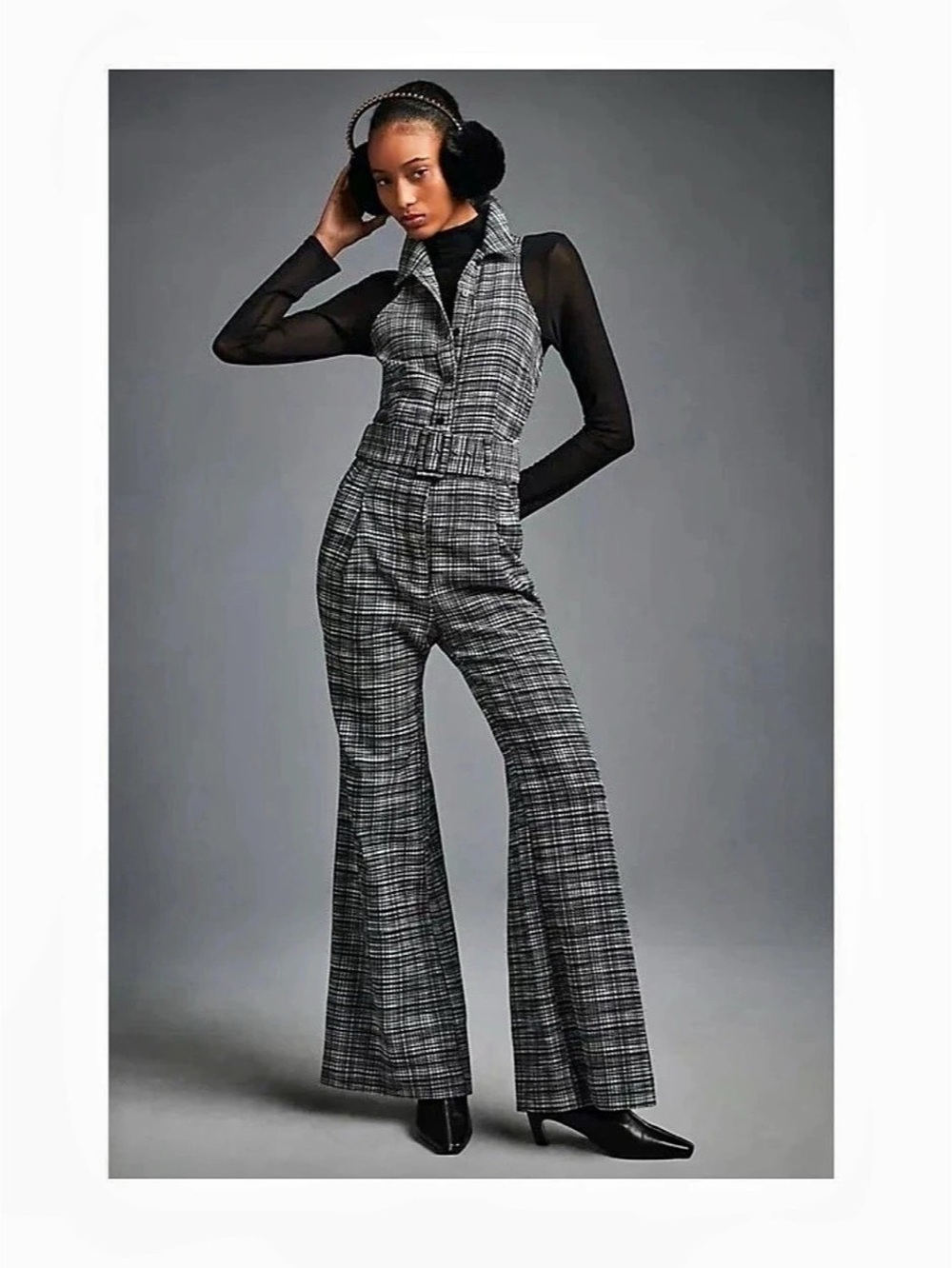 Anthropologie Maeve Wide Leg Jumpsuit